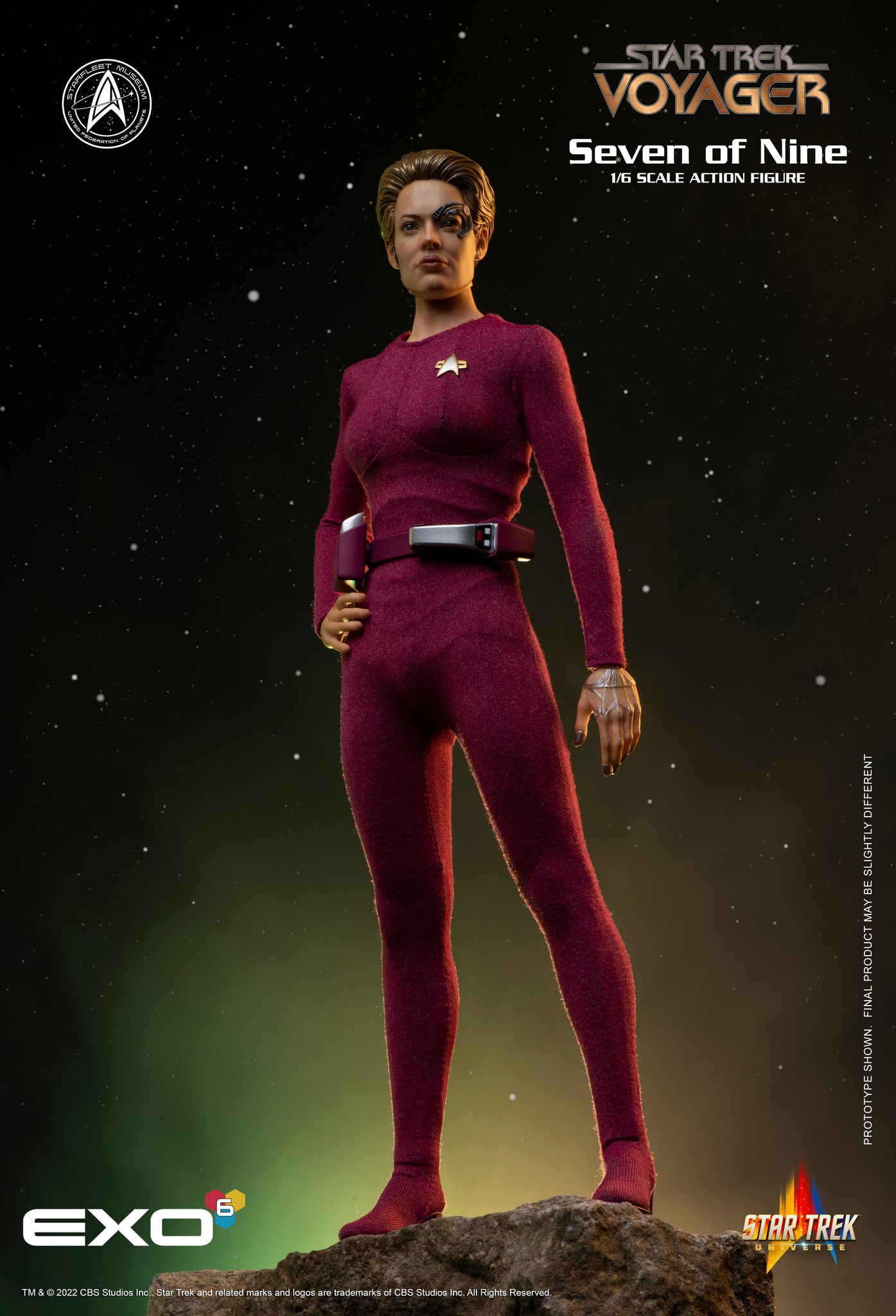 Pre-Order EXO-6 Star Trek Voyager Seven of Nine Sixth Scale Figure